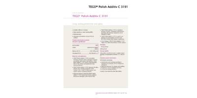 TEGO® Polish Additiv C 3191