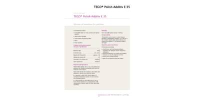TEGO® Polish Additiv E 35