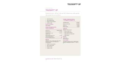 TEGOSOFT® OP