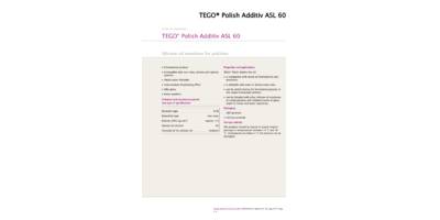 TEGO® Polish Additiv ASL 60