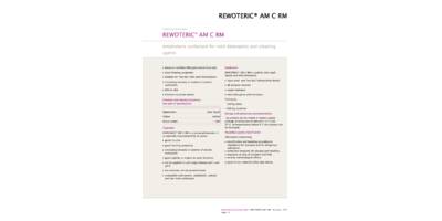 REWOTERIC® AM C RM