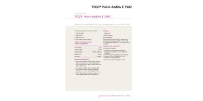 TEGO® Polish Additiv E 3982